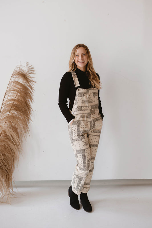 Pretty in Paisley Overalls