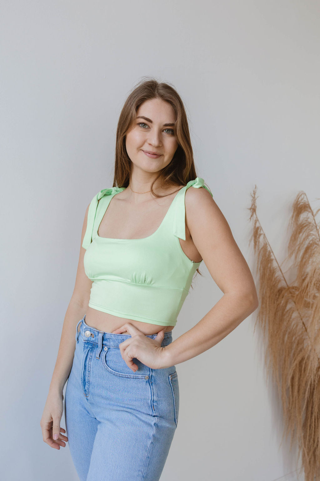 Kiwi Crop Top