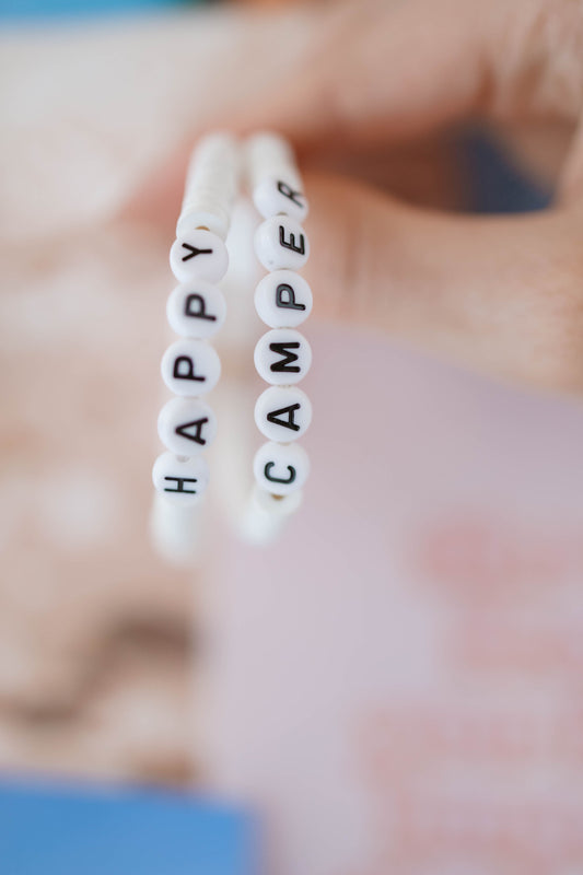 Happy Camper- Camp Bracelet